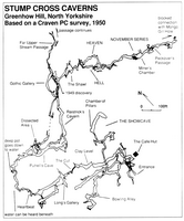 Descent 117 Stump Cross Caverns 1950